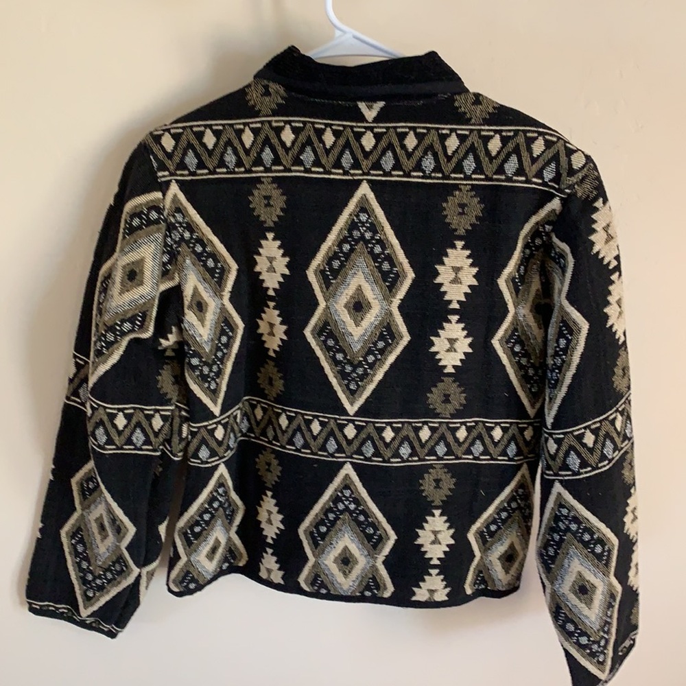 Vintage Artezen bohemian Woven Jacket - Picture 4 of 7